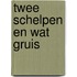 Twee schelpen en wat gruis