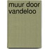 Muur door vandeloo