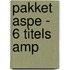 PAKKET ASPE - 6 TITELS AMP