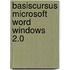 Basiscursus microsoft word windows 2.0