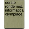 Eerste ronde ned. informatica olympiade door Kock