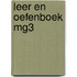 Leer en oefenboek mg3