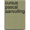 Cursus pascal aanvulling by Sluis