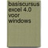 Basiscursus Excel 4.0 voor windows