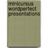 Minicursus WordPerfect Presentations