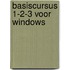 Basiscursus 1-2-3 voor windows