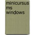 Minicursus MS Windows