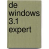 De Windows 3.1 expert door J. Boyce