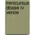 Minicursus dbase iv versie