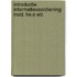Introductie informatievoorziening mod. he.o wb