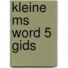 Kleine ms word 5 gids door Pfaffenberger