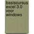 Basiscursus Excel 3.0 voor windows