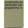 Constructie en verificatie van programma 's door R.C. Backhouse
