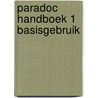 Paradoc handboek 1 basisgebruik door Nancy Cobb