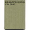 Programmeercursus msx basic door Veen