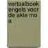 Vertaalboek engels voor de akte mo a