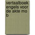 Vertaalboek engels voor de akte mo b