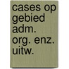 Cases op gebied adm. org. enz. uitw. by Bosch