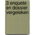3 Enquete en dossier vergeleken