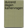 Duizend dagen Kamervragen door H. Jeekel