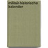 Militair-historische kalender