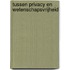 Tussen privacy en wetenschapsvrijheid