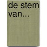 De stem van... by Wim Daniëls