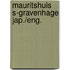 Mauritshuis s-gravenhage jap./eng.