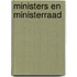 Ministers en ministerraad