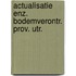 Actualisatie enz. bodemverontr. prov. utr.