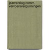 Jaarverslag comm. vervoersvergunningen door Onbekend