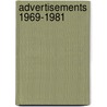 Advertisements 1969-1981 by Koetsier