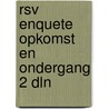 Rsv enquete opkomst en ondergang 2 dln by C.P. van Dijk