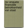 Rsv enquete financiele betrokkenheid van staat by Unknown