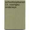 Schoolloopbanen i.h. voortgez. onderwys by Peschar