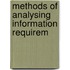Methods of analysing information requirem