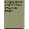 Mogelykheden comm.kweek zeevis in nederl door Dykema