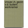Vrouw i.h. gezin v.d. buitenl. werknemer by Mak