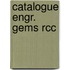 Catalogue engr. gems rcc