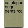 Catalogue engr. gems rcc door Maaskant Kleibrink