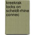Kreekrak locks on scheldt-rhine connec