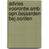 Advies voorontw.amb opn.bejaarden bej.oorden door Onbekend