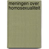 Meningen over homosexualiteit door Meilof Oonk