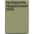 Rechtspositie Rijkspersoneel 2009