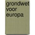 Grondwet voor Europa