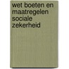 Wet boeten en maatregelen sociale zekerheid by Unknown