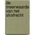 De meerwaarde van het strafrecht
