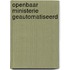 Openbaar ministerie geautomatiseerd