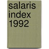 Salaris index 1992 by Willem J. Ouweneel