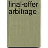Final-Offer Arbitrage by K.M. Becking